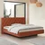 Modern Living Oblazinjena Postelja Pedro, Rjava, 180x200
