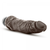 Realistični vibrator – Dr. Skin vibe 7 Chocolate