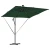 Suncobran Zelena 249 x 249 x 250 cm Poliester i aluminij
