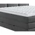 MID.YOU POSTELJA BOXSPRING 200 cm  x 200 cm , tekstil antracit
