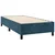 vidaXL Box spring postelja z vzmetnico temno modra 80x200 cm žamet