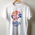 Camiseta Muška majica sa štampanim printom Cam 996, Bela