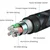 RAMPOW lightning kabel 2 m – temno siv