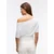 Bershka Majica  bela