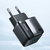 JoyRoom – mrežni punjač – 2 x USB + brzo punjenje - 12W, 2,4A – Crna KP28091