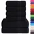 Set ručnika FROGN od 6 dijelova crni 360 g/m2