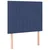 LED uzglavlje plavo 90x5x118/128 cm od tkanine