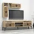 Hanah Home Set TV Komoda i klub sto Hrast