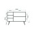 Hanah Home Komoda Mega 120x90x36cm Hrast
