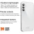 Eiger Grip Case A25 5G in Clear
