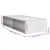 Vidaxl Posteljni okvir brez vzmetnice temno siv 80x200 cm blago