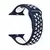 Apple Watch Sport Silicone Strap blue white M/L 42/44/45mm