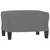 3-dijelni set sofa s jastucima tamnosivi od mikrovlakana