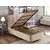 Hanah home Krevet Polo 90x38x190cm Crni