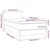 shumee Box spring postelja z vzmetnico bel 100x200 cm umetno usnje