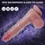 SuperLove Realistic Perfect Balls Thrusting, Vibrating & Heating Silicone Dildo with Remote Skin
