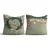 Aberto Design Set ukrasnih jastučnica PLW-NWYR26 - 19, 43x43 cm, 2 komada