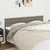 Vidaxl Posteljno vzglavje taupe 200x5x78/88 cm blago