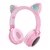 Bluetooth slusalice BT028C (S28) roze