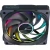 120 mm Seasonic MagFlow 1225PWM ARGB komplet z 1 ventilatorjem