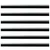 Držač četke za vrata 6 pcs Srebrno 100 cm Aluminijski legura