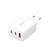 INTENSO Punjač kućni Power Adapter W65ACC GaN, brzi, 1 x USB-A, 2 x UCB-C, 3A, 65W, beli