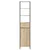 Kupaonski ormar Sonoma 40 x 30 x 180 cm Konstruirano drvo