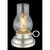 Globo 58016CH - LED stona lampa PETRO, punjiva, dodirna, sa prigušiva, LED 1W, 3,7V, 1200 mAh