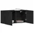 TV ormarić crni hrast 80x30x41 cm inženjerski drvo