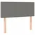 LED uzglavlje tamnosivo 80 x 5 x 78/88 cm od tkanine