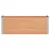 Vidaxl Vrtna visoka greda Rjava 150 x 50 x 54 cm