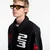 Bomber Jordan Flight Mens Varsity Jacket Black/ Black/ University Red XL