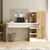 Hanah Home CT2 AW Radni sto, Smeđe-beli