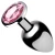 Booty Sparks Gem Medium Anal Plug Pink