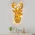 WALLXPERT XMASGOLD 003 Zidna dekoracija