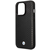 BMW iPhone 14 Pro 6,1 black Leather Diamond Pattern MagSafe (BMHMP14L22RFGK)