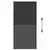 Rolo zavjesa Blackout Black 80x130 cm Širina tkanine 75,7 cm