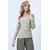 Trend Alacati Stili Ženska bluza Alc-X14579, Siva