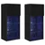 Zidni TV ormari Zidne 2 pcs Crni hrast 40,5 x 30 x 90 cm