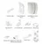 UBIQUITI Spoljna CPE antena airMAX LiteBeam 5AC bela