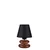 Opviq Stona lampa Mars, Braon-crna