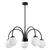 Opviq Luster Sferis-13935, 70cm, IP20, Crno-beli