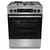 Gorenje Kombinovani šporet GK6C62XC, 1 ringla, 3 gorionika, Ventilatorska rerna 71l,