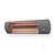 Nedis HTBA10GY - Grejalica za kupatilo 600/1200W/230V IPX4