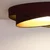 BRILAGI- LED plafonsko svetlo VELVET TWIST LED/24W/230V 4000K prečnik 55 cm bordo/zlatno
