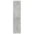 Pregrada/regal za knjige 3 razine sivi 137,5x29x103,5 cm drveni