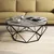 Hanah Home Diamond Klub sto, 90x38x90cm, Bež