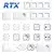 shumee Dotikalno stikalo 3-vezno ZigBee TUYA RTX SH# L+N