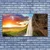 tulup.si Slika na platnu Slap landscape sun 125x50 cm