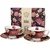 Duo Komplet dveh skodelic in krožnikov Spring Rose Black